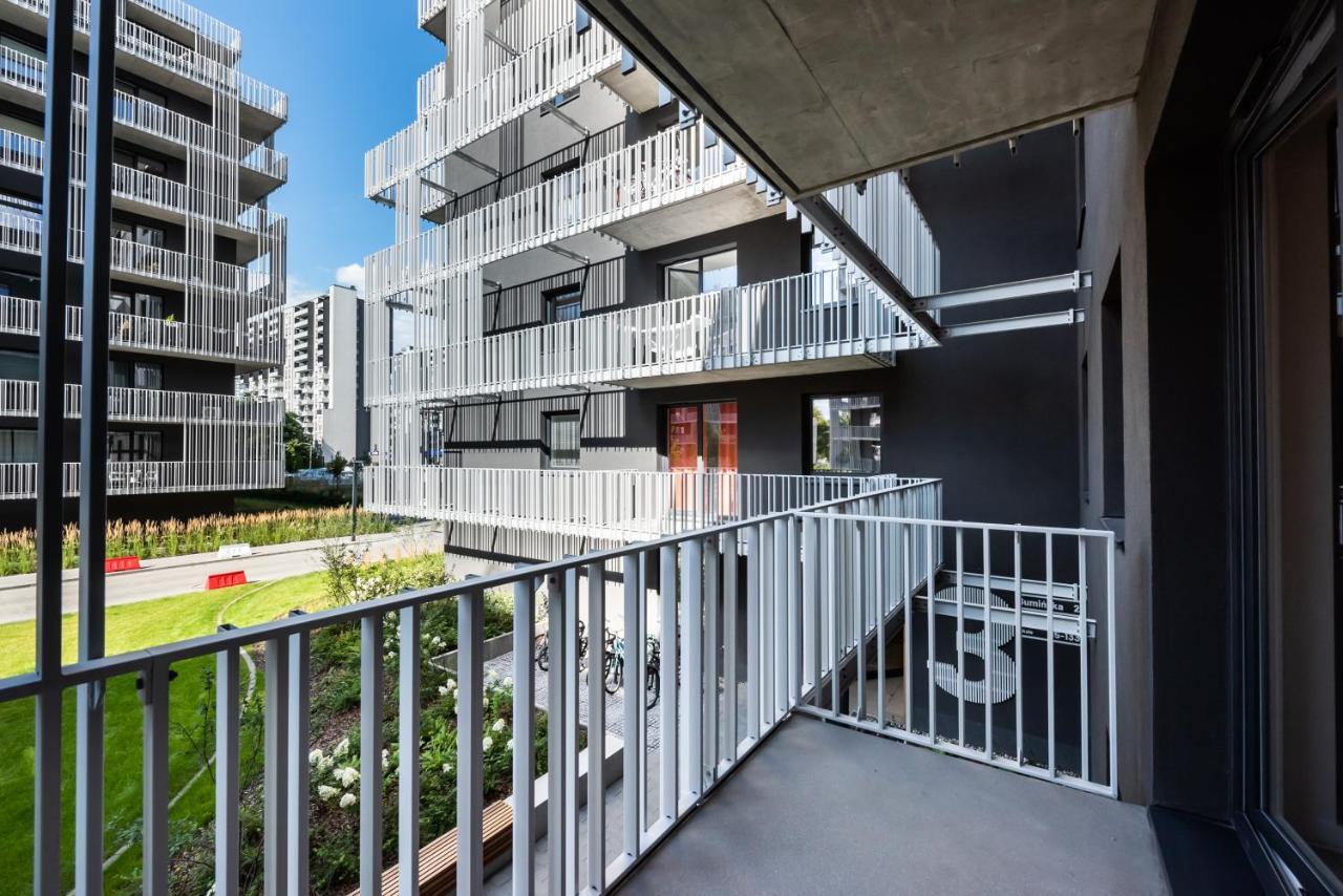 Wola Marble Apartment Warschau Buitenkant foto