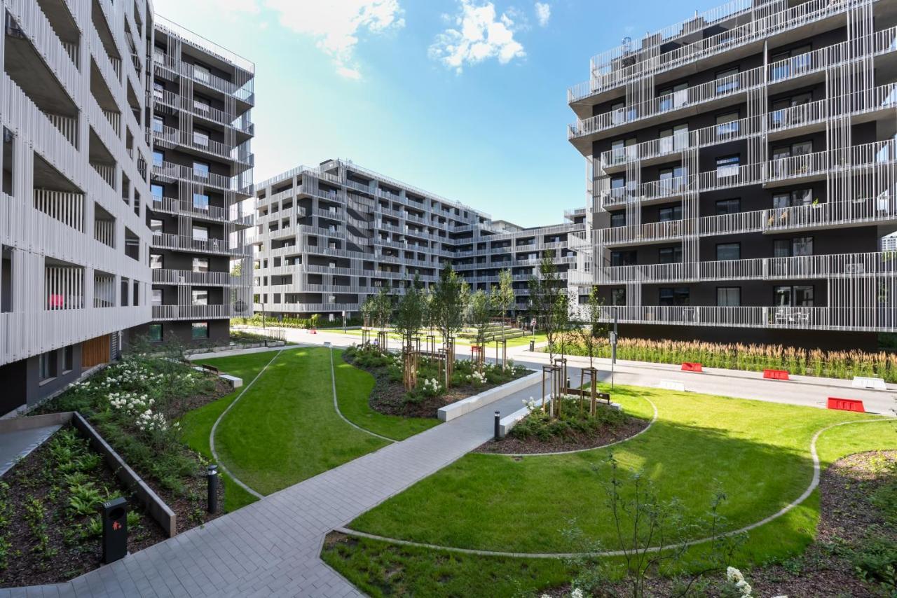 Wola Marble Apartment Warschau Buitenkant foto